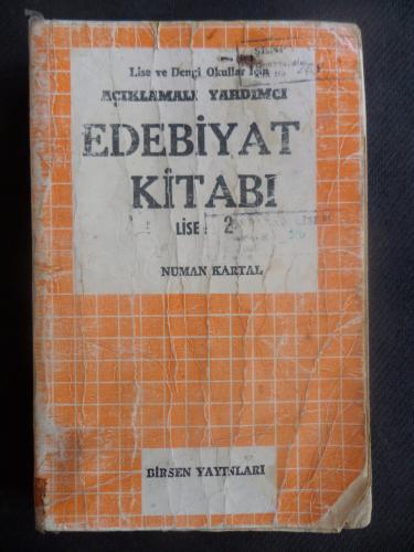 Açıklamalı Yardımcı Edebiyat Kitabı Lise 2 Numan Kartal