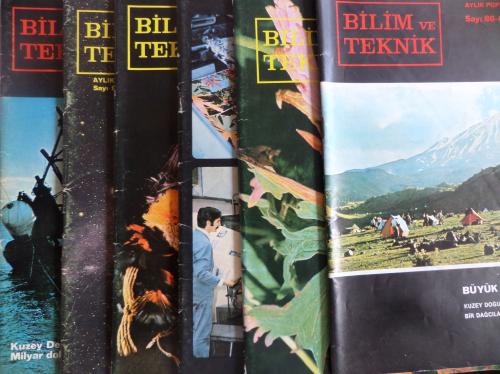 Bilim ve Teknik 1975 / 6 Adet