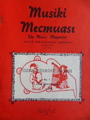 Musiki Mecmuası 1974 / 301