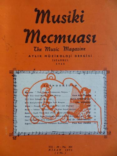 Musiki Mecmuası 1975 / 306