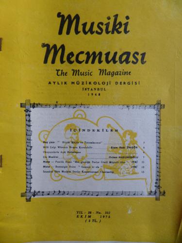 Musiki Mecmuası 1975 / 312