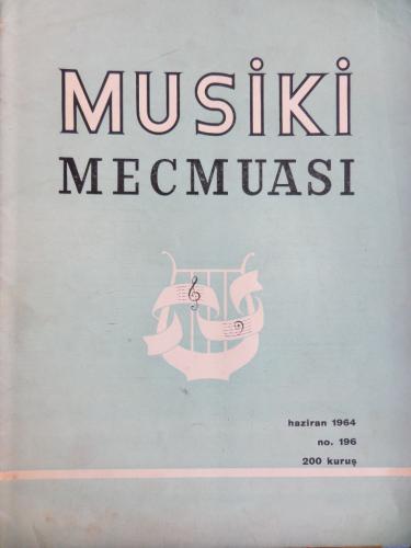 Musiki Mecmuası 1964 / 196