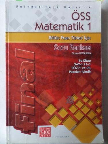ÖSS Matematik 1 Soru Bankası Orhan Doğukan