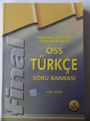 ÖSS Türkçe Soru Bankası