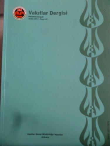 Vakıflar Dergisi 2014 / 42