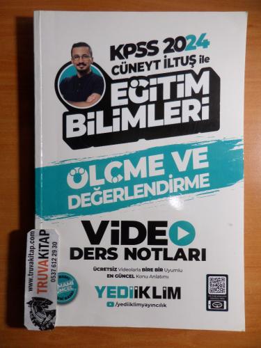KPSS 2024 Cüneyt İltuş ile Eğitim Bilimleri - Ölçme ve Değerlendirme Video Ders Notu