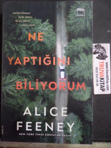 Ne Yaptığını Biliyorum Alice Feeney