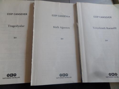 Edip Cansever Kitapları / 3 Adet Edip Cansever