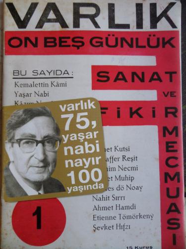 Varlık Dergisi 2008 / 07 - Eki İle Birlikte