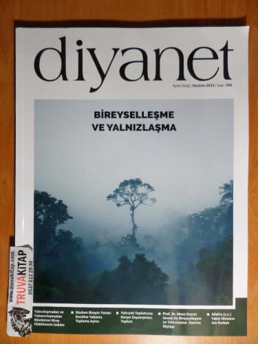 Diyanet Dergisi - Bireyselleşme ve Yalnızlaşma 2023 / Sayı: 390