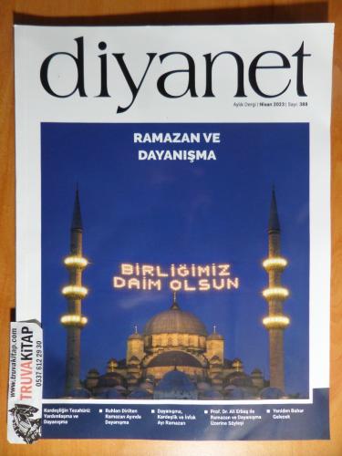 Diyanet Dergisi - Ramazan ve Dayanışma 2023 / Sayı: 388