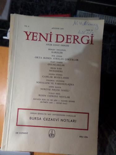 Yeni Dergi 1970 / 71