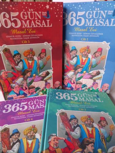 365 Gün 365 Masal - Masal Evi 4 Cilt Takım Sennur Sezer