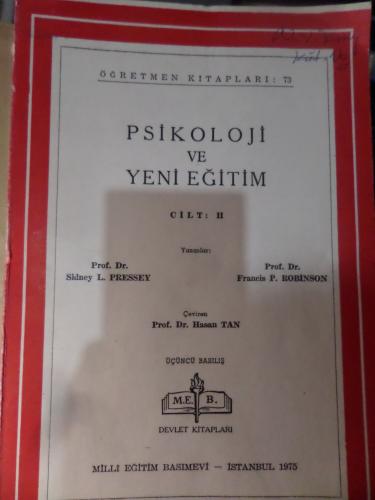 Psikoloji ve Yeni Eğitim Cilt II