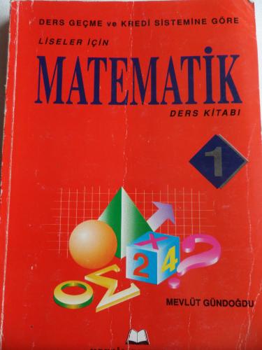 Matematik Ders Kitabı 1 Mevlüt Gündoğdu