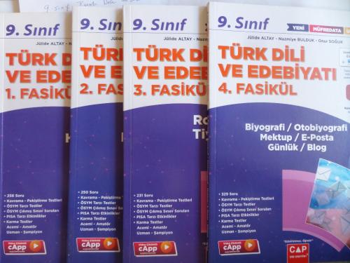 9. Sınıf Türk Dili ve Edebiyatı / 4 Fasikül Jülide Altay