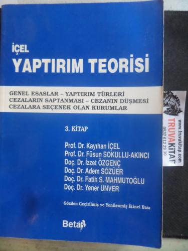 Yaptırım Teorisi 3. Kitap Kayıhan İçel
