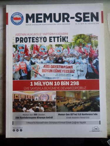 Memur-Sen 2018 / 34 - 1 Milyon 10 Bin 298 Üye Sayısı Büyümüye Devam Ediyoruz