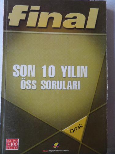 Son 10 Yılın ÖSS Soruları (ortak)