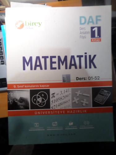 Matematik DAF Ders Anlatım Föyü