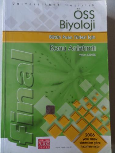 Öss Biyoloji / Bütün Puan Türleri İçin Konu Anlatımlı