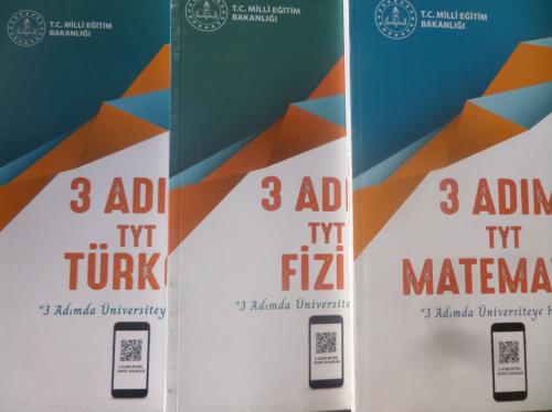 Üniversiteye Hazırlık 3 Adım TYT Kitapları / 3 Adet