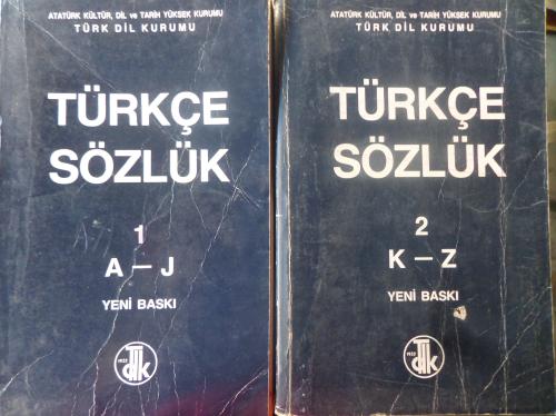 Türkçe Sözlük / 2 Cilt Takım