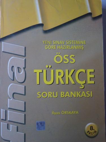 ÖSS Türkçe Soru Bankası İlyas Örskaya