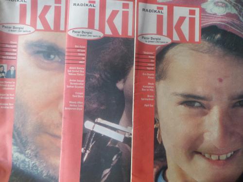 Radikal İki Pazar Dergisi 1997 / 19-20-21 (3 Adet)