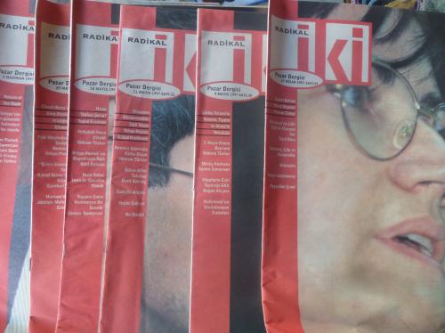 Radikal İki Pazar Dergisi 1997 / 29-30-31-32-33-34 (6 Adet)