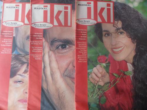 Radikal İki Pazar Dergisi 1997 / 36-37-38 (3 Adet)