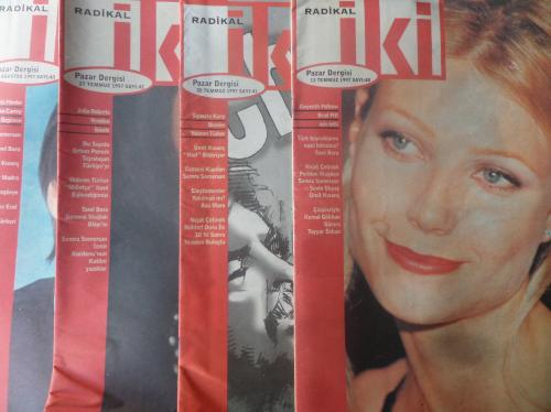 Radikal İki Pazar Dergisi 1997 / 40-41-42-43 (4 Adet)