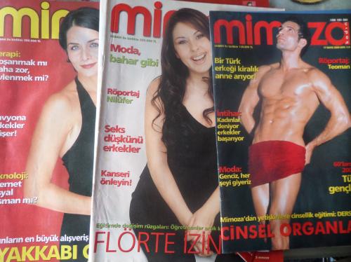 Mimoza Kadın Dergisi / 111-119-136 (3 Adet)
