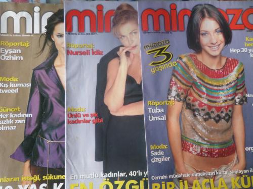 Mimoza Kadın Dergisi / 141-142-143 (3 Adet)