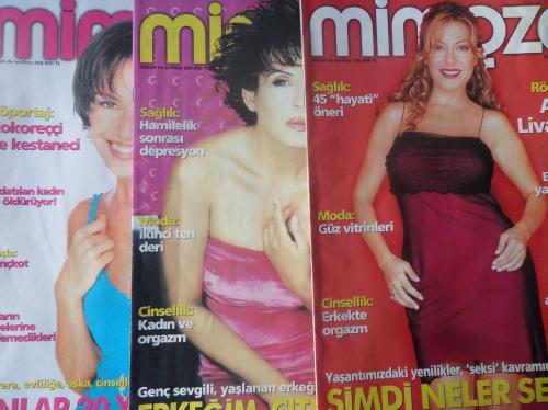 Mimoza Kadın Dergisi / 138-139-140 (3 Adet)