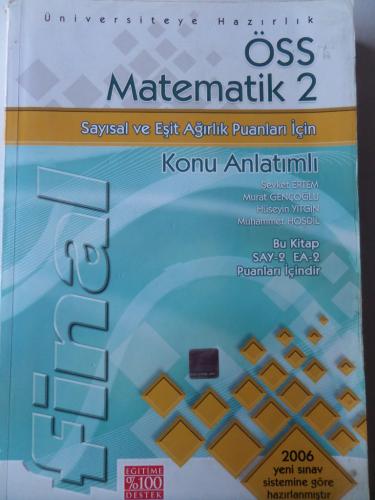 ÖSS Matematik 2 Konu Anlatımlı Şevket Ertem