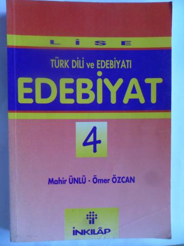 Türk Dili ve Edebiyatı 4 Mahir Ünlü