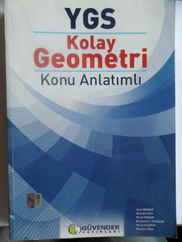 YGS Kolay Geometri Konu Anlatımlı Tarık Berber