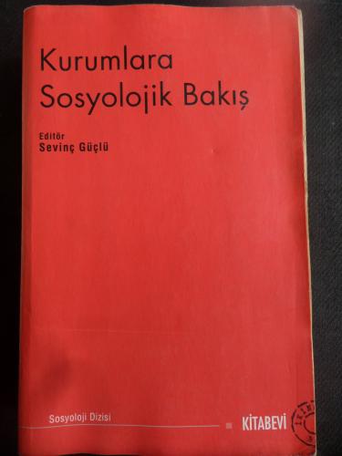 Kurumlara Sosyolojik Bakış