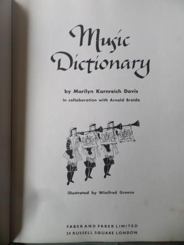 Music Dictionary