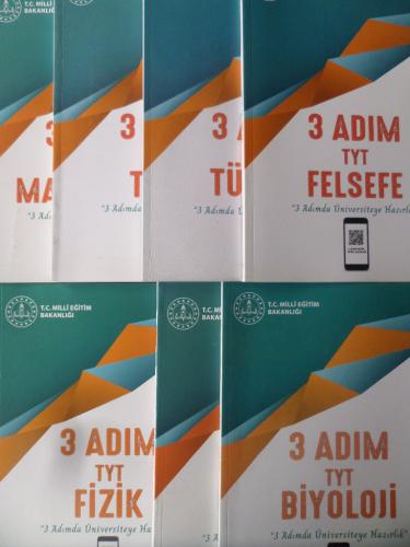 Üniversiteye Hazırlık 3 Adım TYT Kitapları / 7 Adet