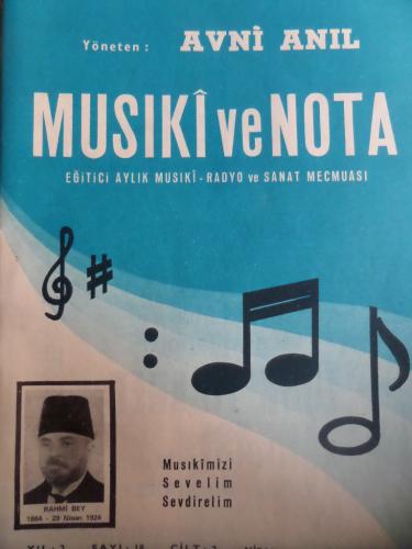 Musiki ve Nota Eğitici Aylık Musiki Mecmuası 1971 / 18