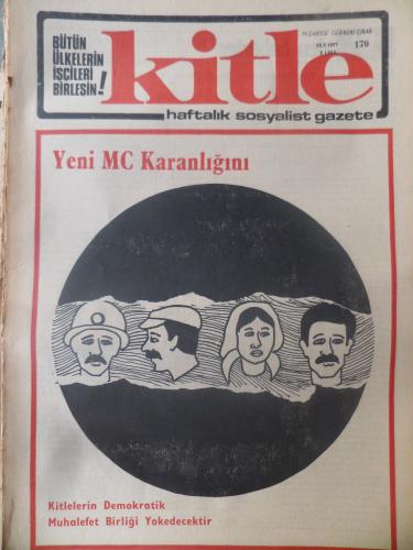 Kitle Gazetesi 25 Temmuz 1977 - Yeni MC Karanlığı
