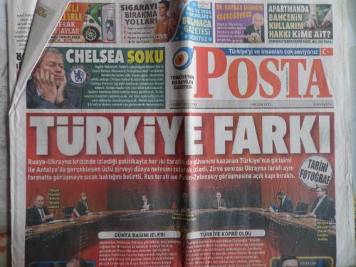 Eski Gazete / Posta 11 Mart 2022
