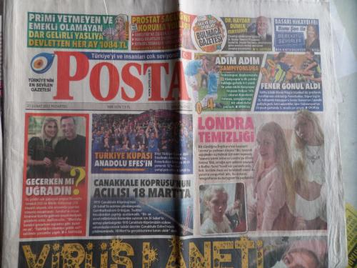 Eski Gazete / Posta 21 Şubat 2022