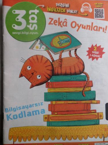 3 taş Sevgi Bilgi Oyun Dergisi 2020 / 11 - Zeka Oyunları!