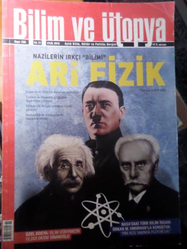 Bilim ve Ütopya 2015 / 255 - Nazilerin Irkçı ''Bilimi'' Ari Fizik