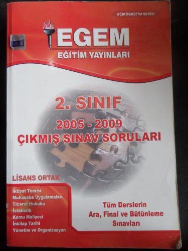 2. Sınıf 2005 - 2009 Çıkmış Sınav Soruları (Lisans Ortak)