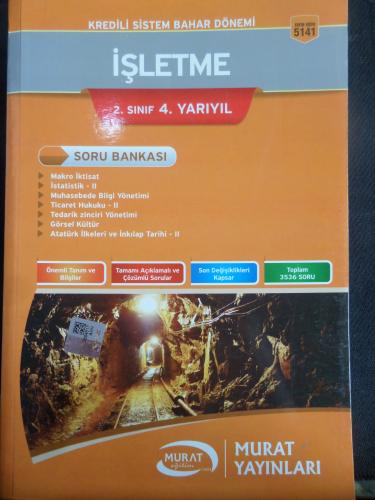 2. Sınıf 4. Yarıyıl İşletme Soru Bankası