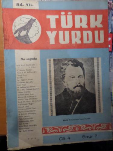 Türk Yurdu Cilt : 4 Sayı : 7